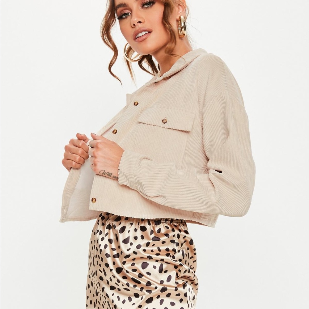 NWT missguided corduroy top